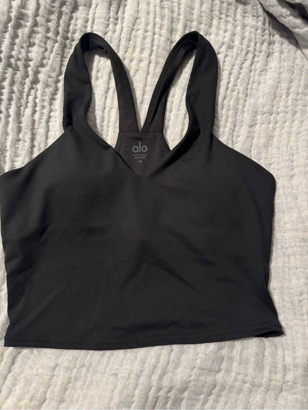 Alo airbrush real bra tank